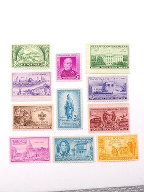 1950 United States Commemorative Stamp Year Set